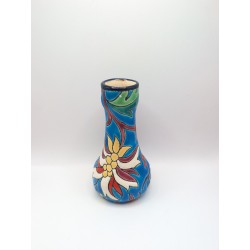Longwy - Petit vase émaux...