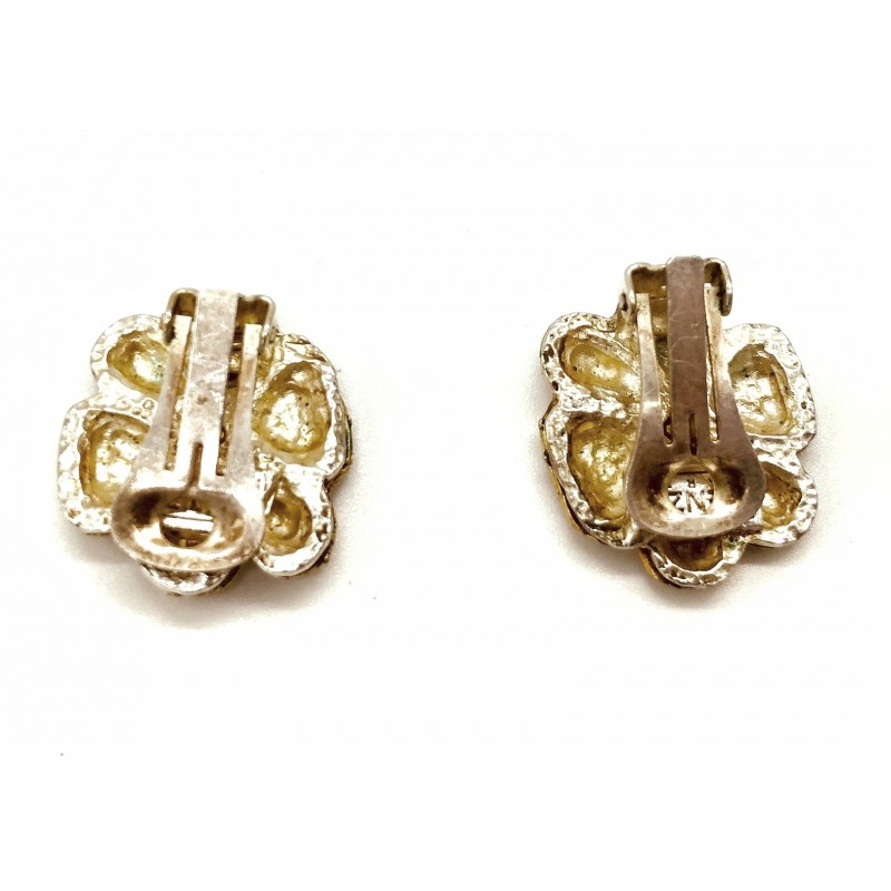 Clips boucles d'oreilles vintage Jacques Esterel