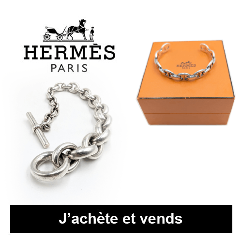 Achat Vente Hermès bijoux argent vintage occasion